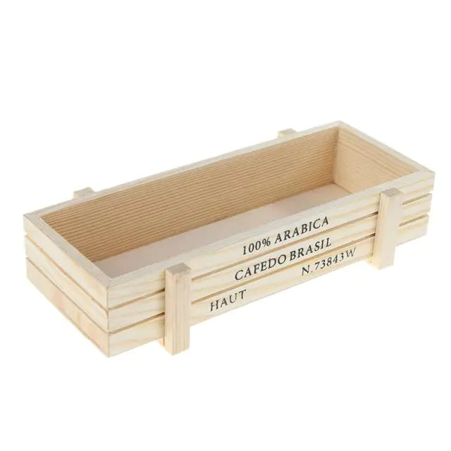 Vintage Wooden Planter Box
