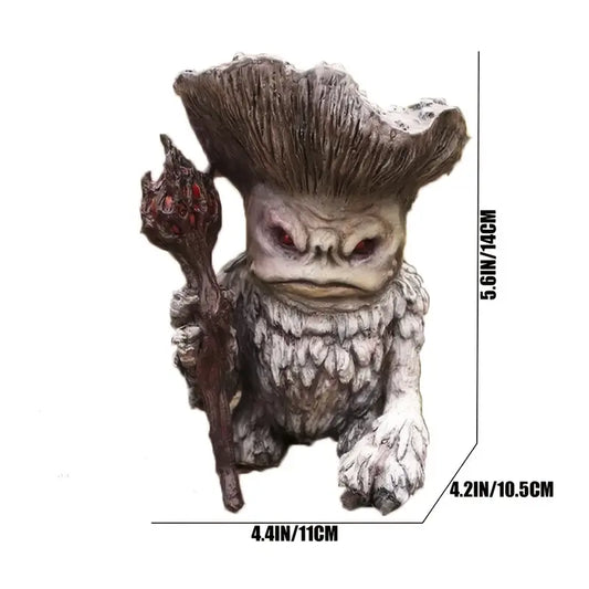Fairy Mushroom Monster Troll Statue