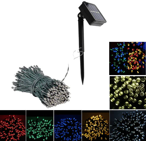 LED Solar String Lights