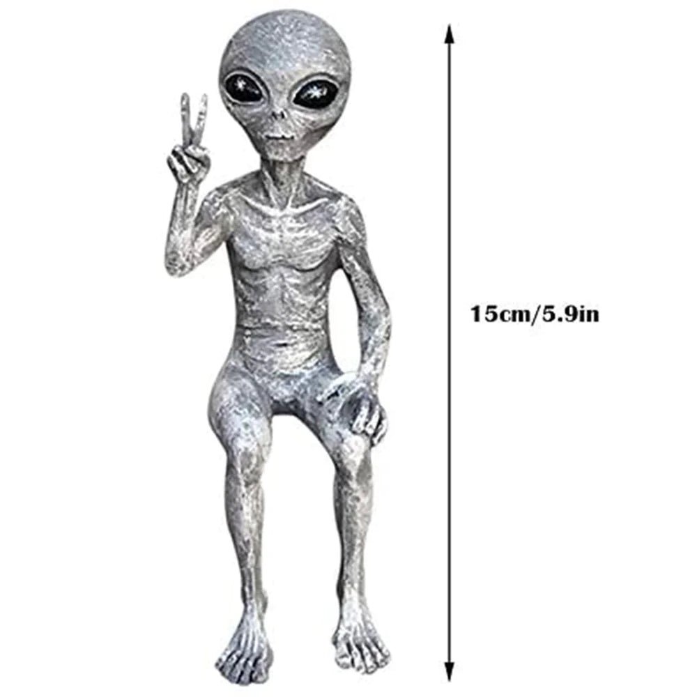 Alien Statue Figurine