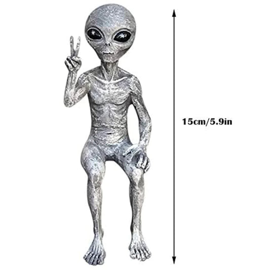 Alien Statue Figurine