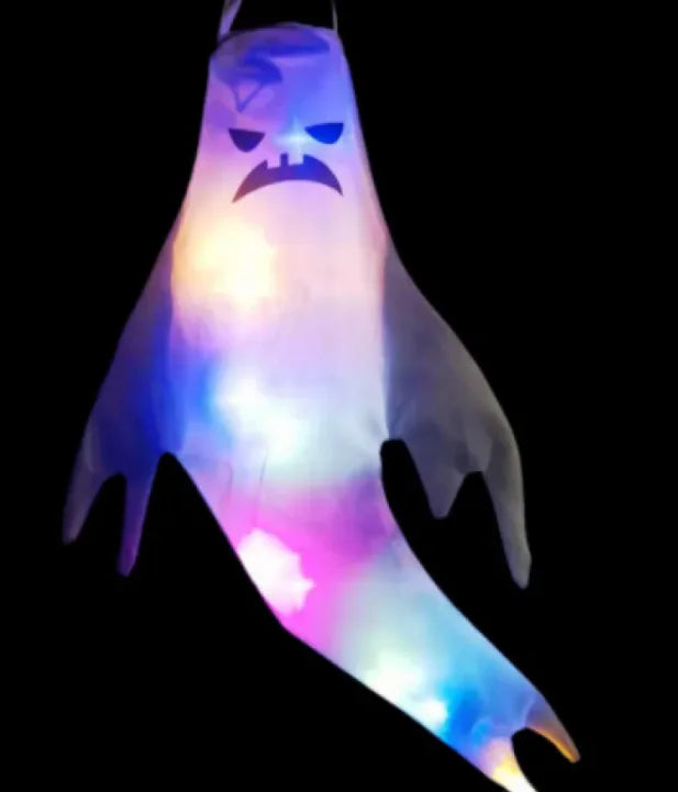 Glow Haunt Ghost Face