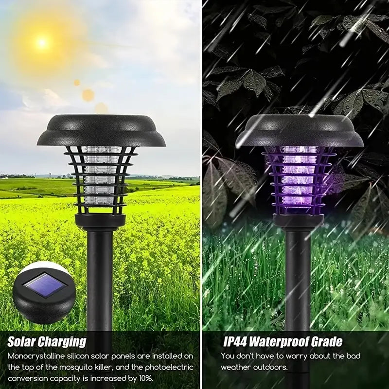 Solar Insect Zapper & Ambient Light 14x42cm