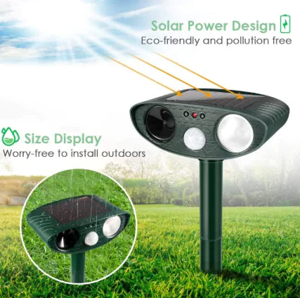 EcoGuard Solar Animal Deterrent
