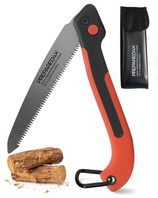 TrailBlazer 8" Folding Saw - Lightweight SK-5 Steel Blade