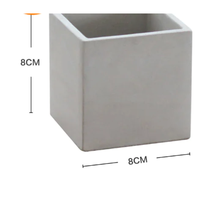 Creative Cement Planter for Succulents