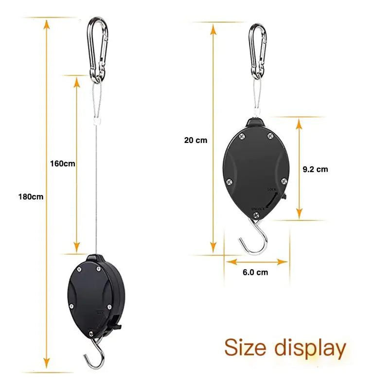 Adjustable Stainless Steel Plant Hook