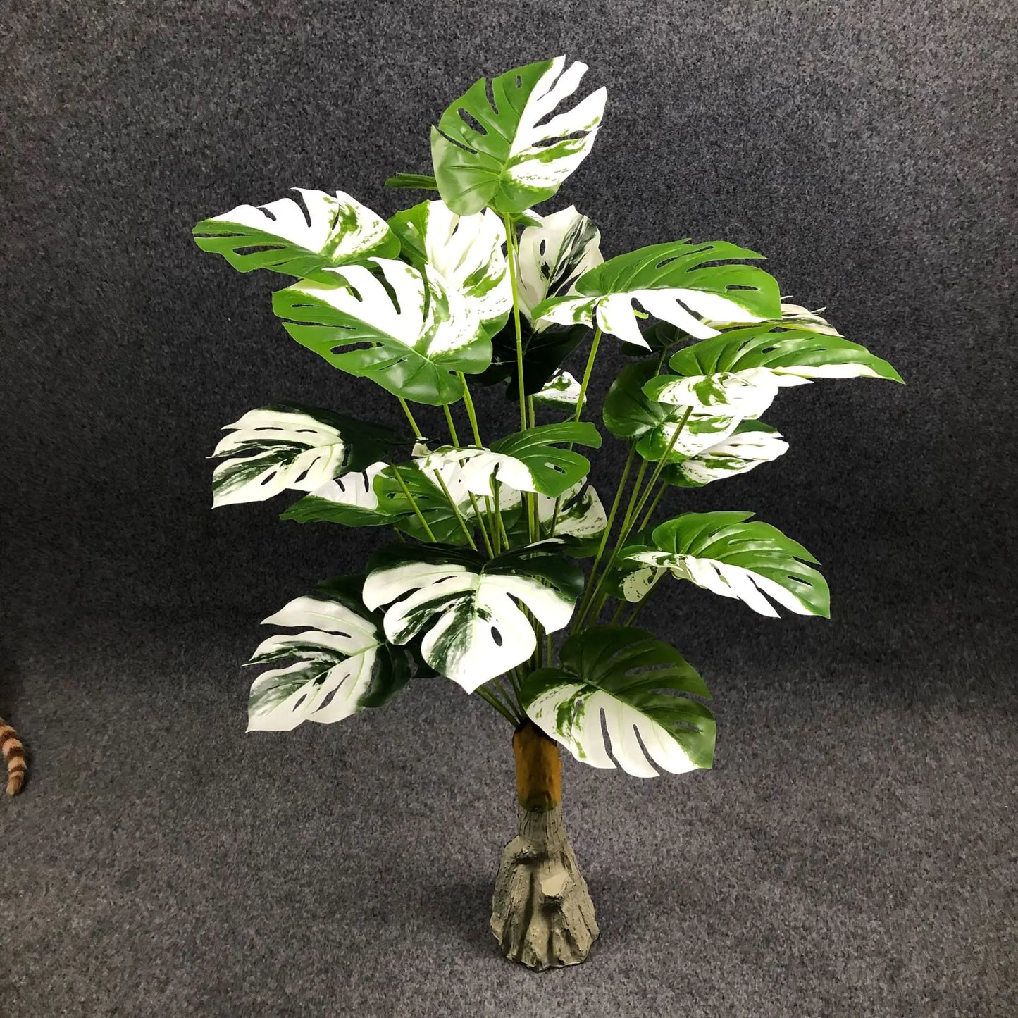 Artificial Monstera Plant in Pot for Home Decor