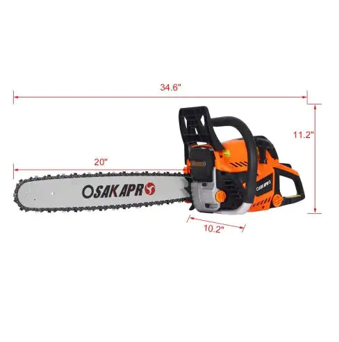 Chainsaw 20" 52cc Wood Cutter - EPA Gas Engine