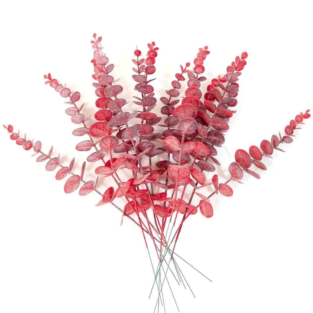 38cm Eucalyptus Leaf Artificial Plant for Decoration
