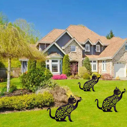 Cat Shape Acrylic Statue