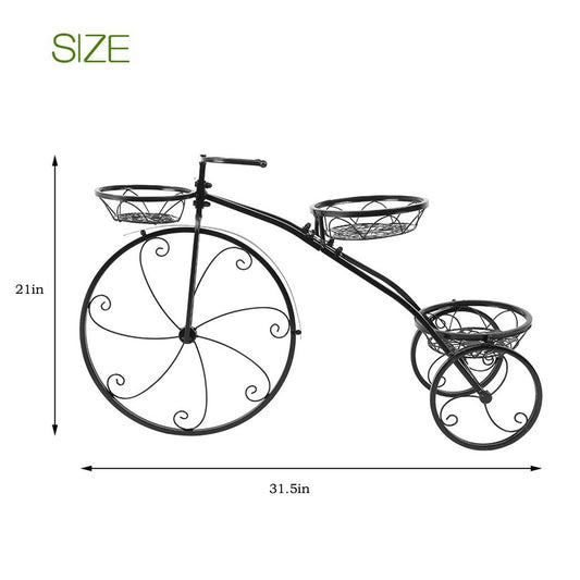 Patio Tricycle Flower Stand