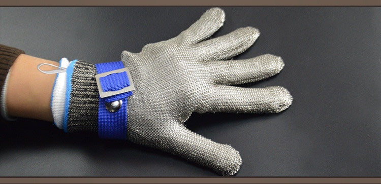 Stainless Steel Cut-Resistant Gloves for Gardening