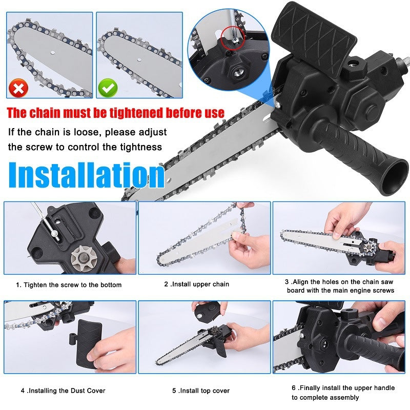 Drill-Saw Transformation Kit