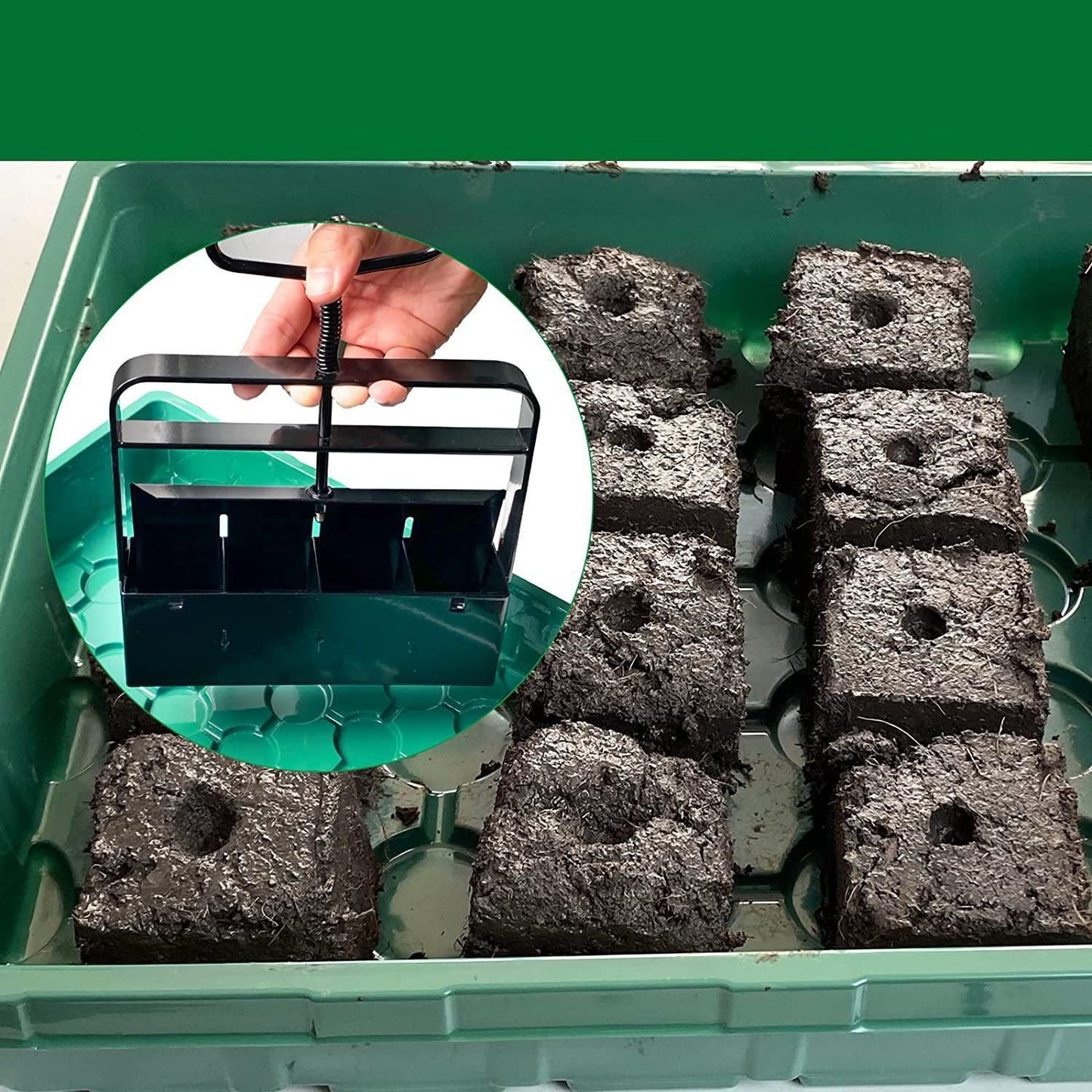 Handheld Seedling Soil Blocker
