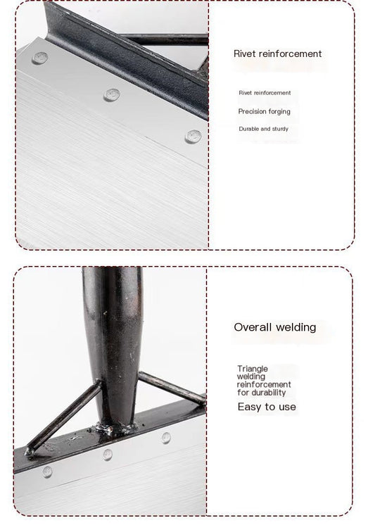 Multi-Use Steel Shovel for Outdoor Tasks