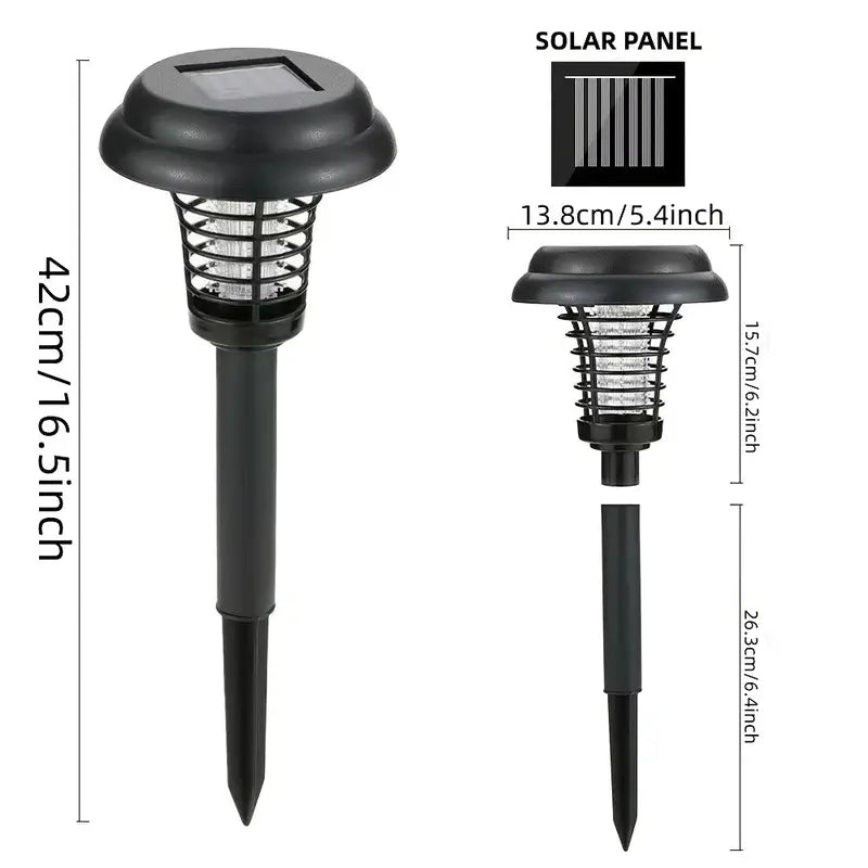 Solar Insect Zapper & Ambient Light 14x42cm