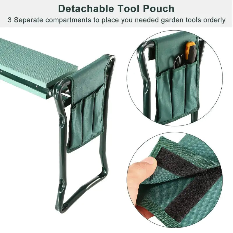 Portable Foldable Garden Kneeler and Seat