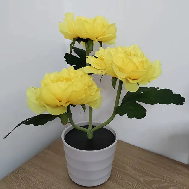 Floral Glow Desk Lamp