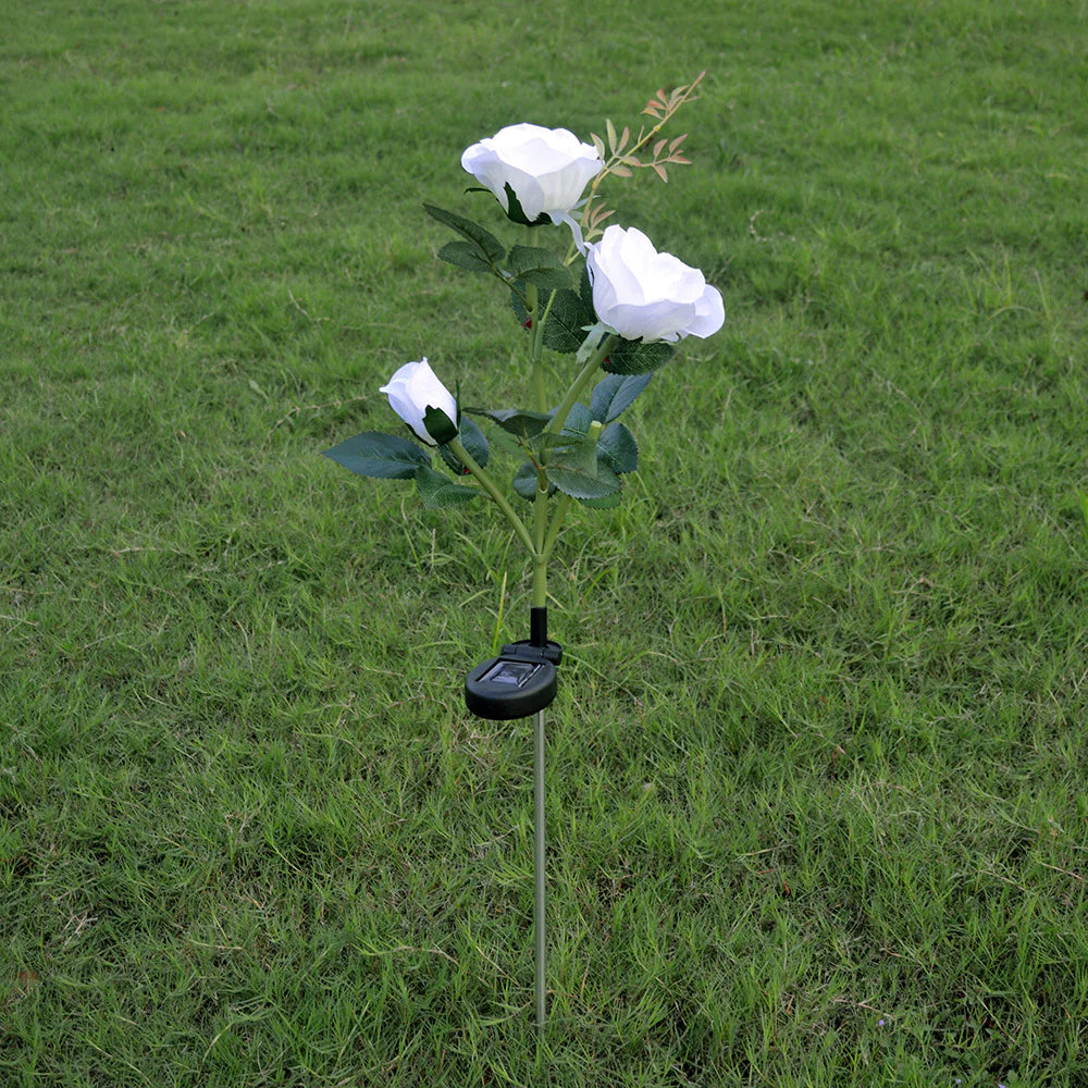 Floral Glow Solar Light