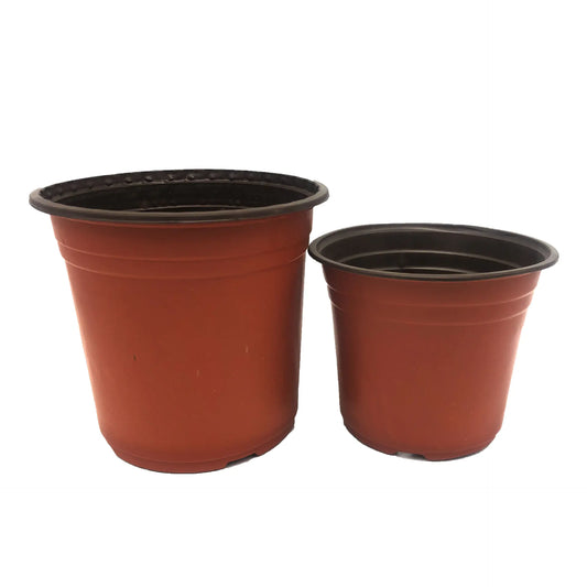 Durable Plastic Two-Color Seedling Pots and Trays