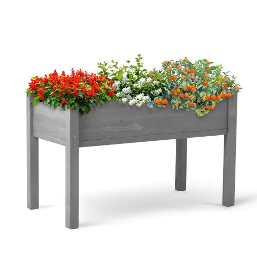 Raised Wooden Garden Planters