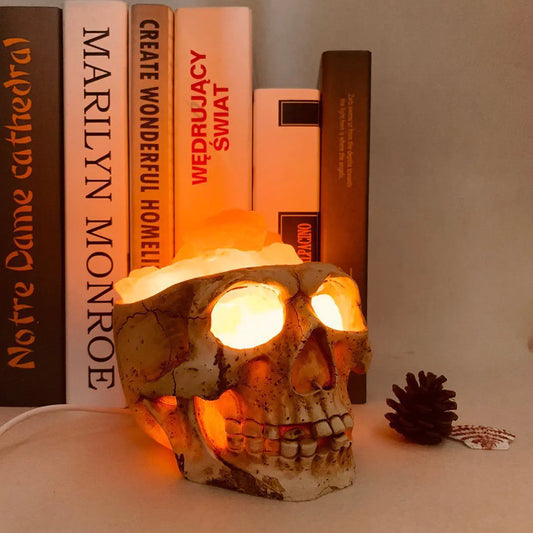 Skull Salt Lamp