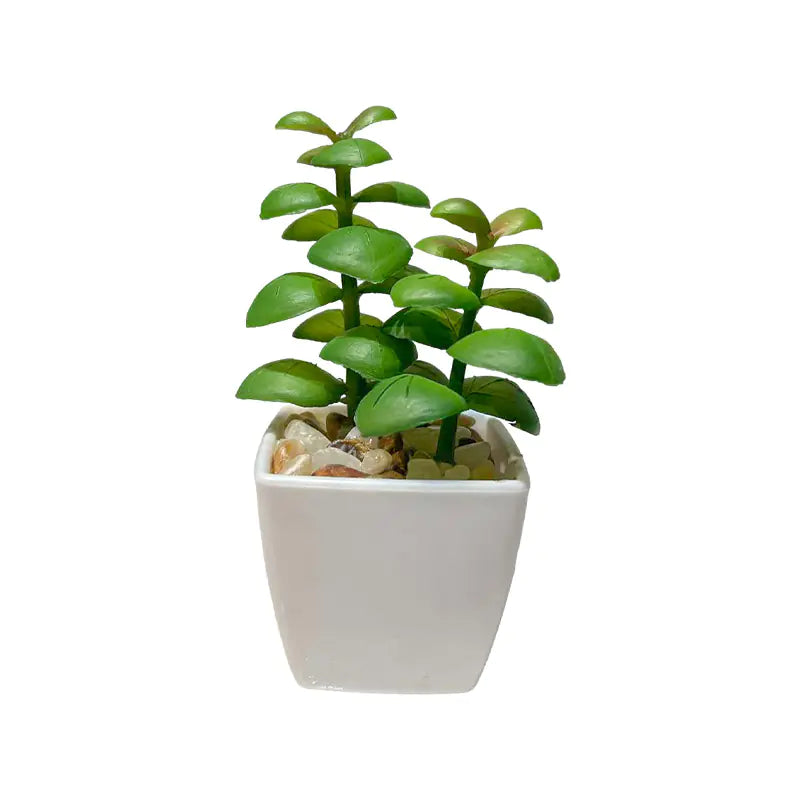 Miniature Faux Succulent Cactus Indoor Plant Pot