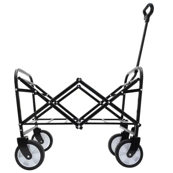 All-Terrain Foldable Utility Wagon with Strapping System, Green