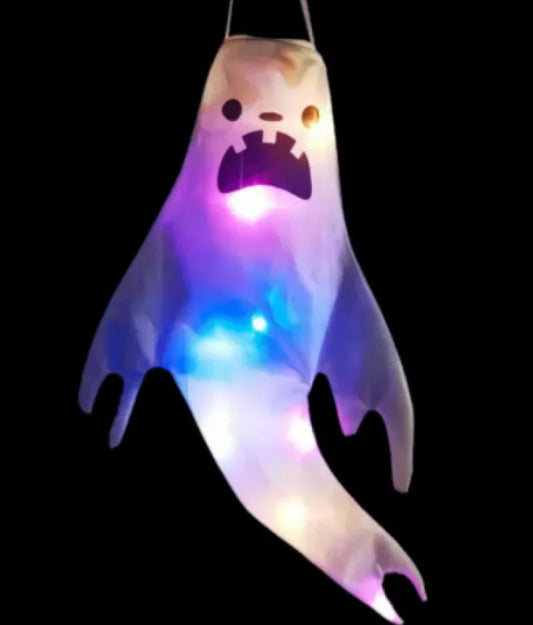 Glow Haunt Ghost Face