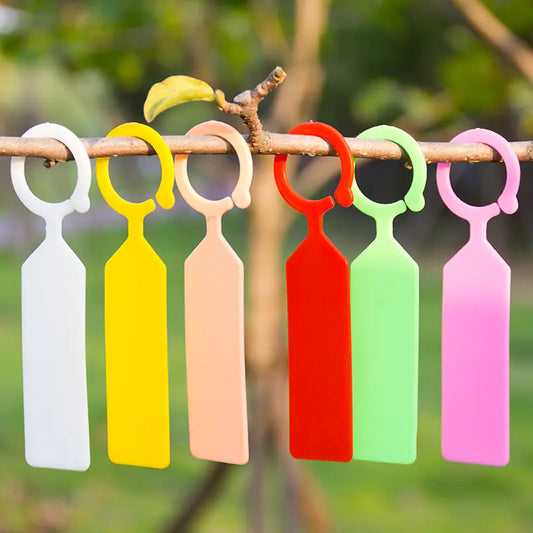 50pcs Plastic Garden Tag Signs for Plants and Vegetables