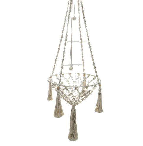 Hand Woven Cotton Rope Cat Hammock Hanging Basket