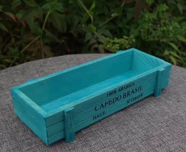 Vintage Wooden Planter Box