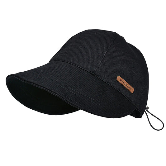 UV Protection Sun-Visor Adjustable Black