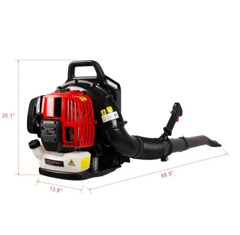 BackBlow Pro 52CC Gas-Powered Backpack Blower
