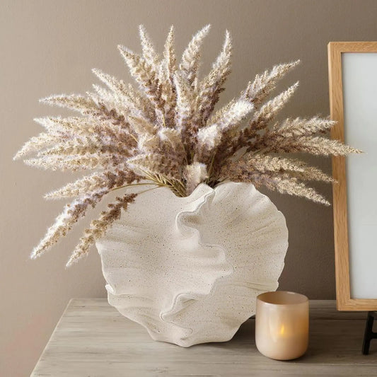 Coral Ceramic Vase