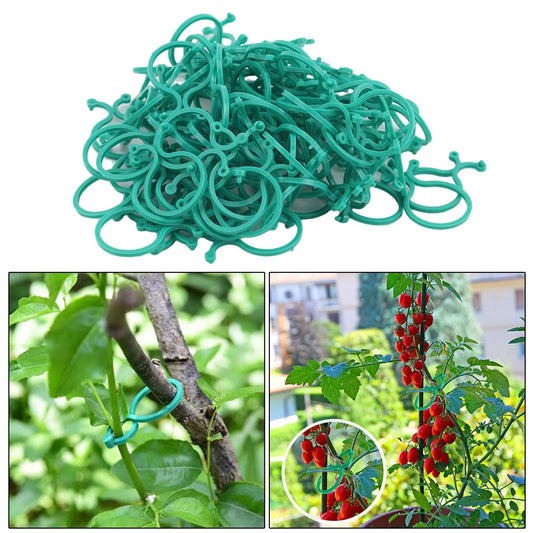 Plant Clips for Supporting Vines and Crops