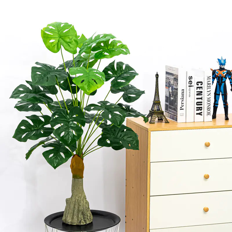 Artificial Monstera Plant in Pot for Home Decor