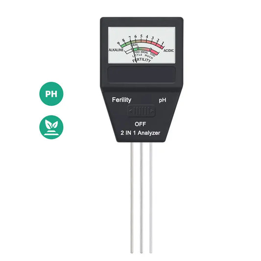 PlantBuddy Soil pH and Fertility Gauge