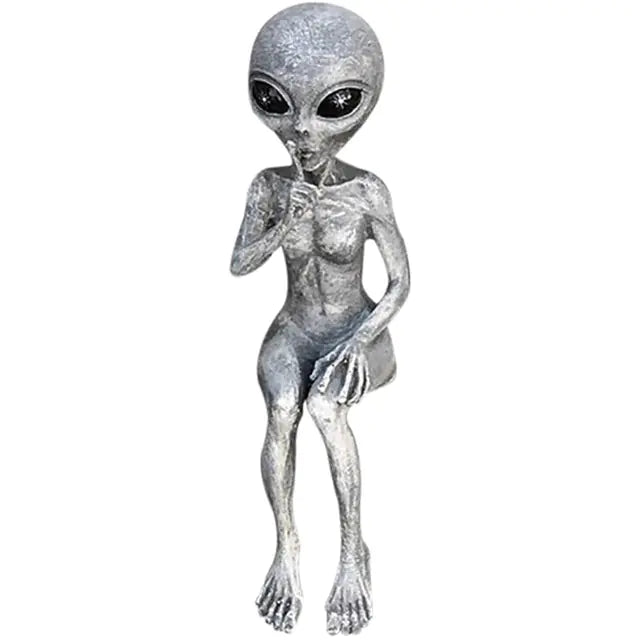 Alien Statue Figurine