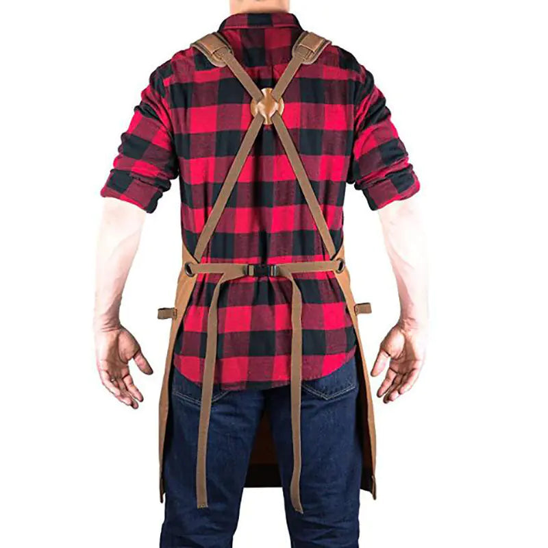Tough Brown Gardening Apron