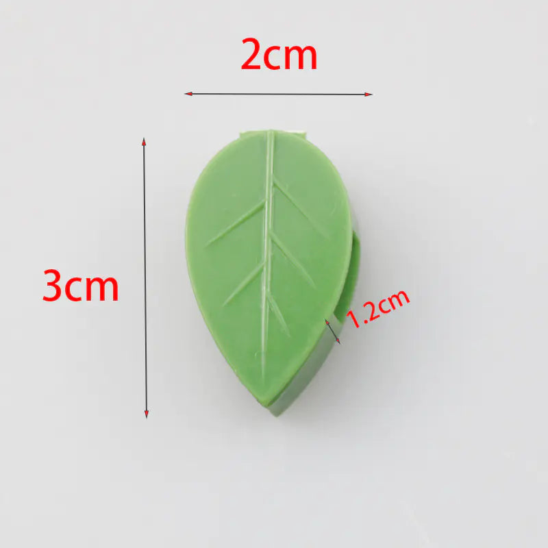 Leaf Shape Plant Climbing Wall Bracket Clips