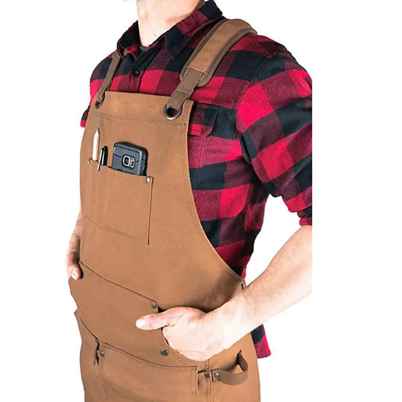 Tough Brown Gardening Apron