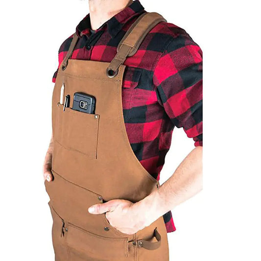 Tough Brown Gardening Apron