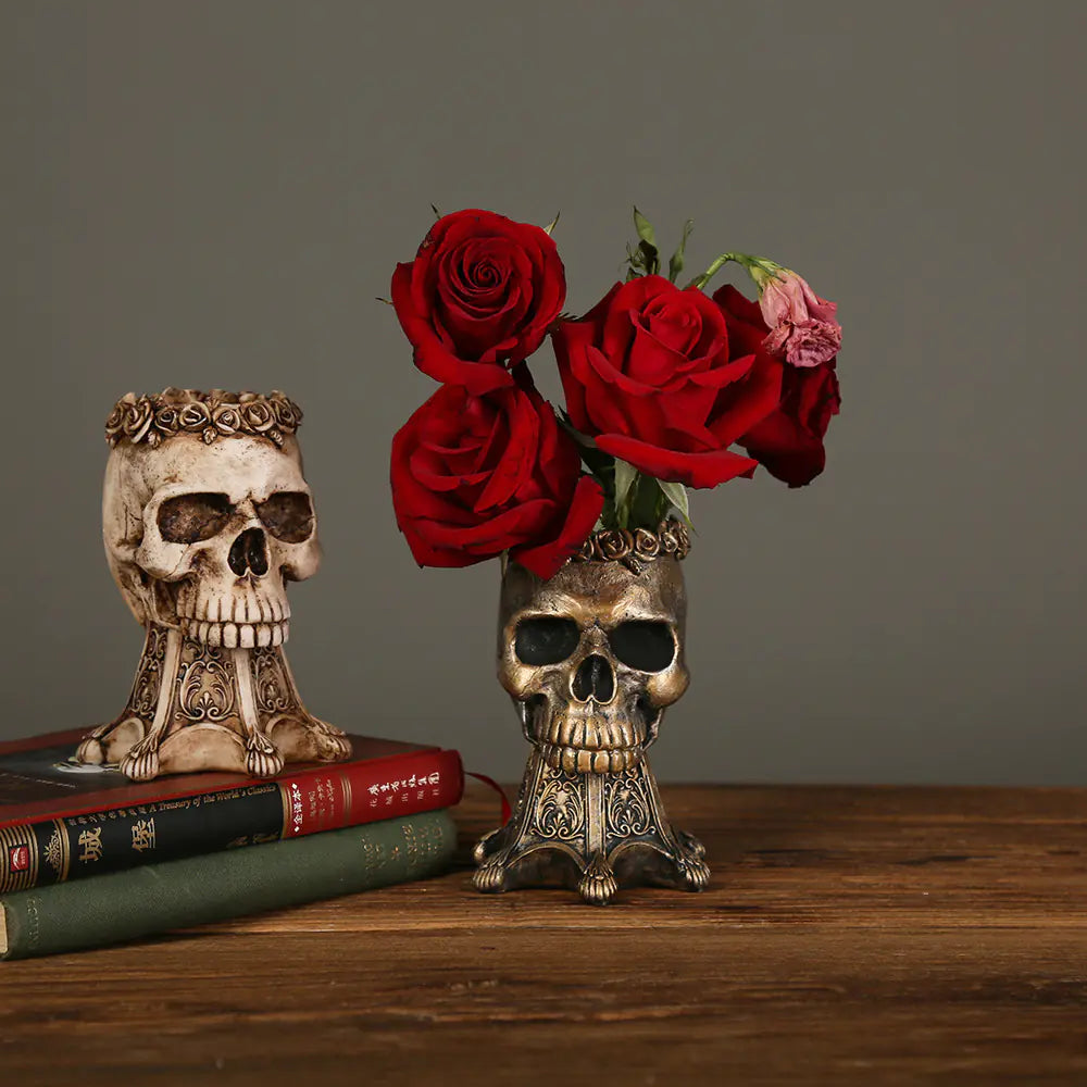 Day of the Dead Skeleton Planter