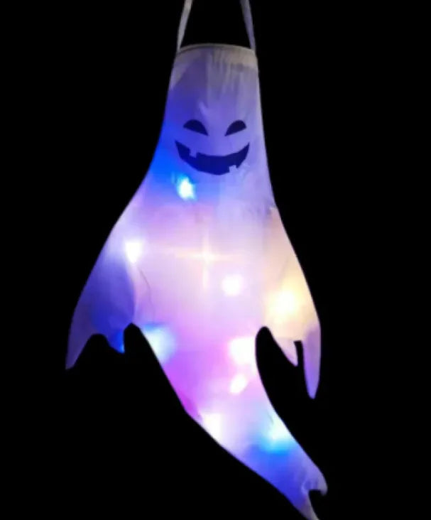 Glow Haunt Ghost Face