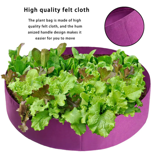 Round Felt Planting Bags