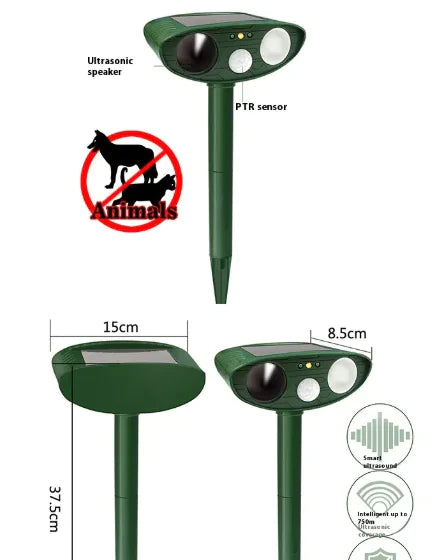 EcoGuard Solar Animal Deterrent