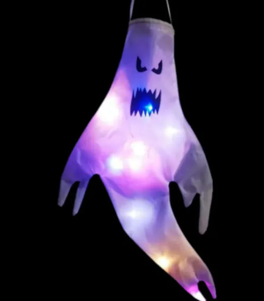 Glow Haunt Ghost Face