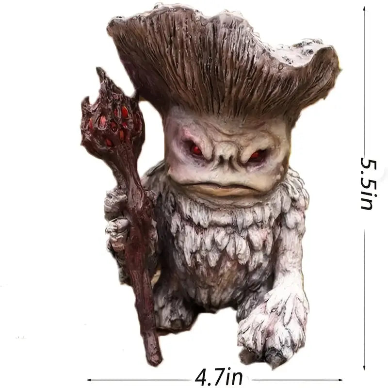 Fairy Mushroom Monster Troll Statue